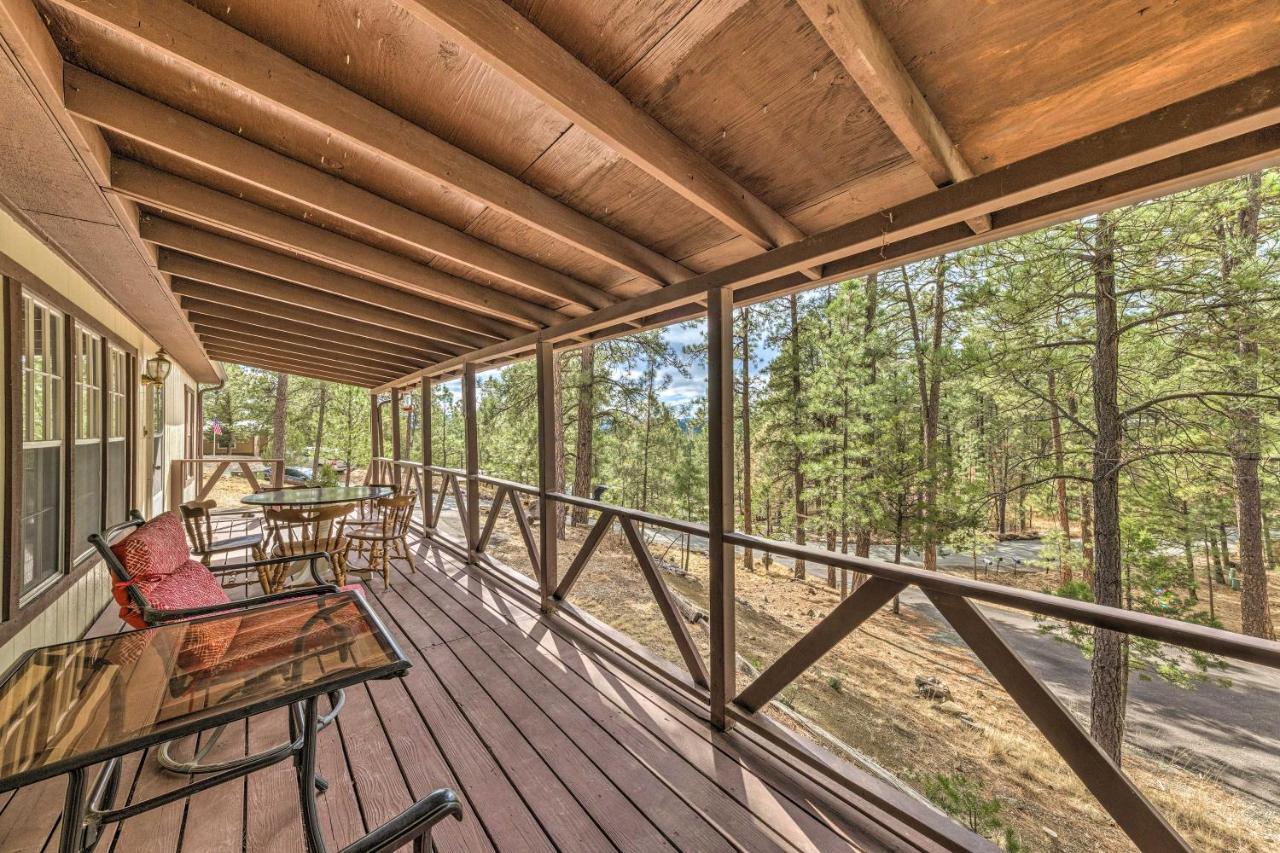 3 Mi To Ruidoso Winter Park Home With Fireplace! エクステリア 写真