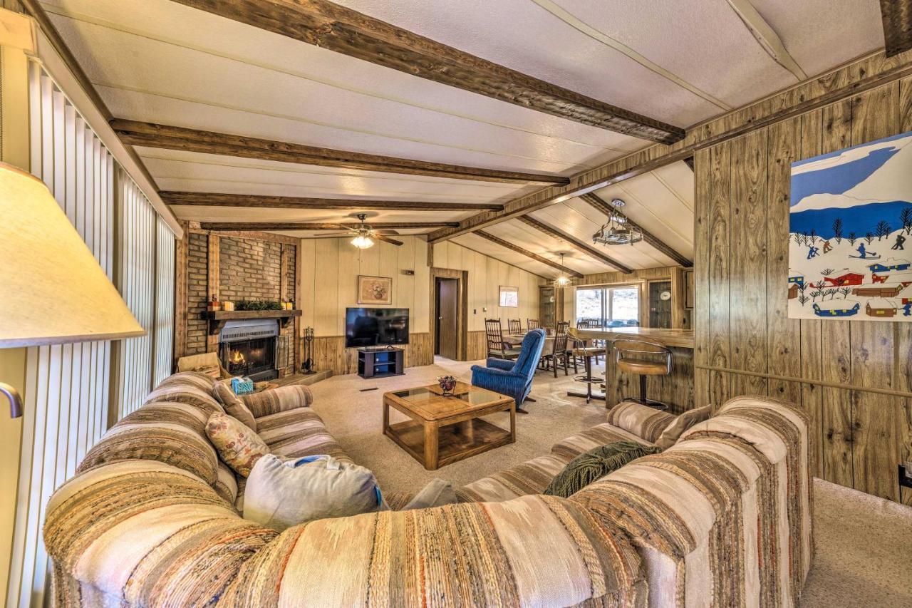 3 Mi To Ruidoso Winter Park Home With Fireplace! エクステリア 写真
