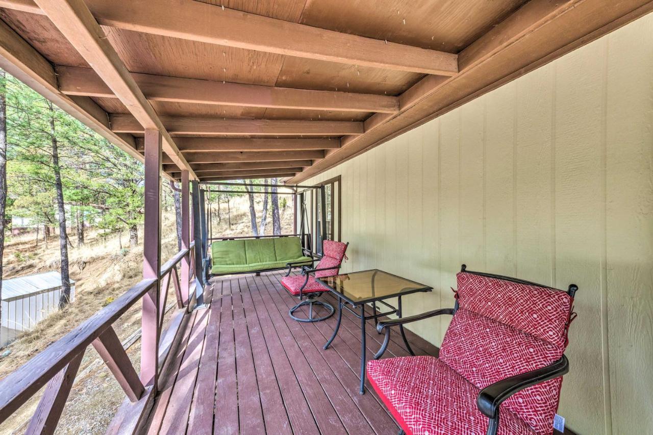 3 Mi To Ruidoso Winter Park Home With Fireplace! エクステリア 写真